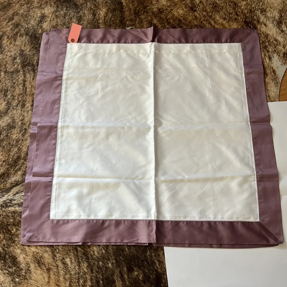 Ralph Lauren Home Langdon Sateen Border Sham , euro size pillow cases